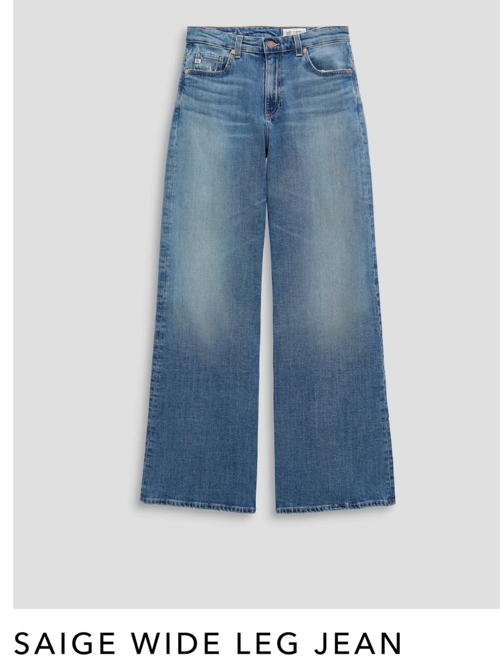 AG Saige Wide Leg Jean - 27 American West